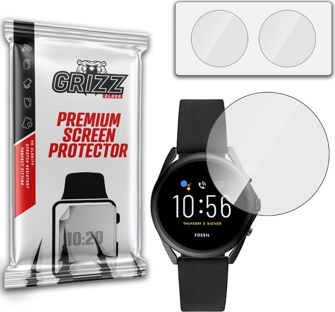 GrizzGlass Szkło hybrydowe Grizz Fossil Gen 5 LTE