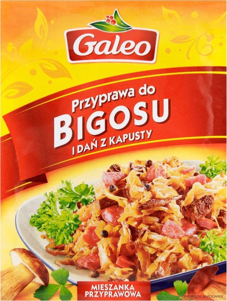 Galeo Galeo Przyprawa do bigosu i dań z kapusty 16 g