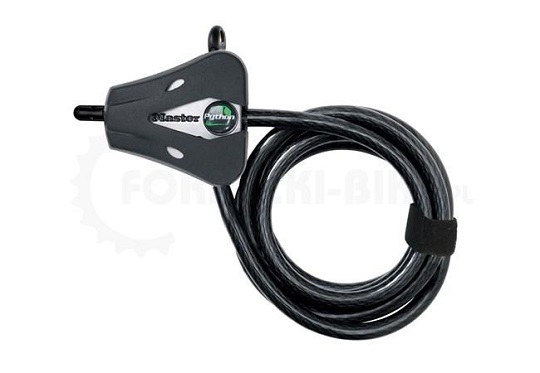 MasterLock Kabel zabezpieczający Python regulowany 1,8m x 8mm (8418EURD)