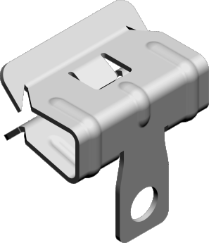 Baks Zacisk ZSU1 16/2 8-14mm stal sprężysta cynkowana (797501)