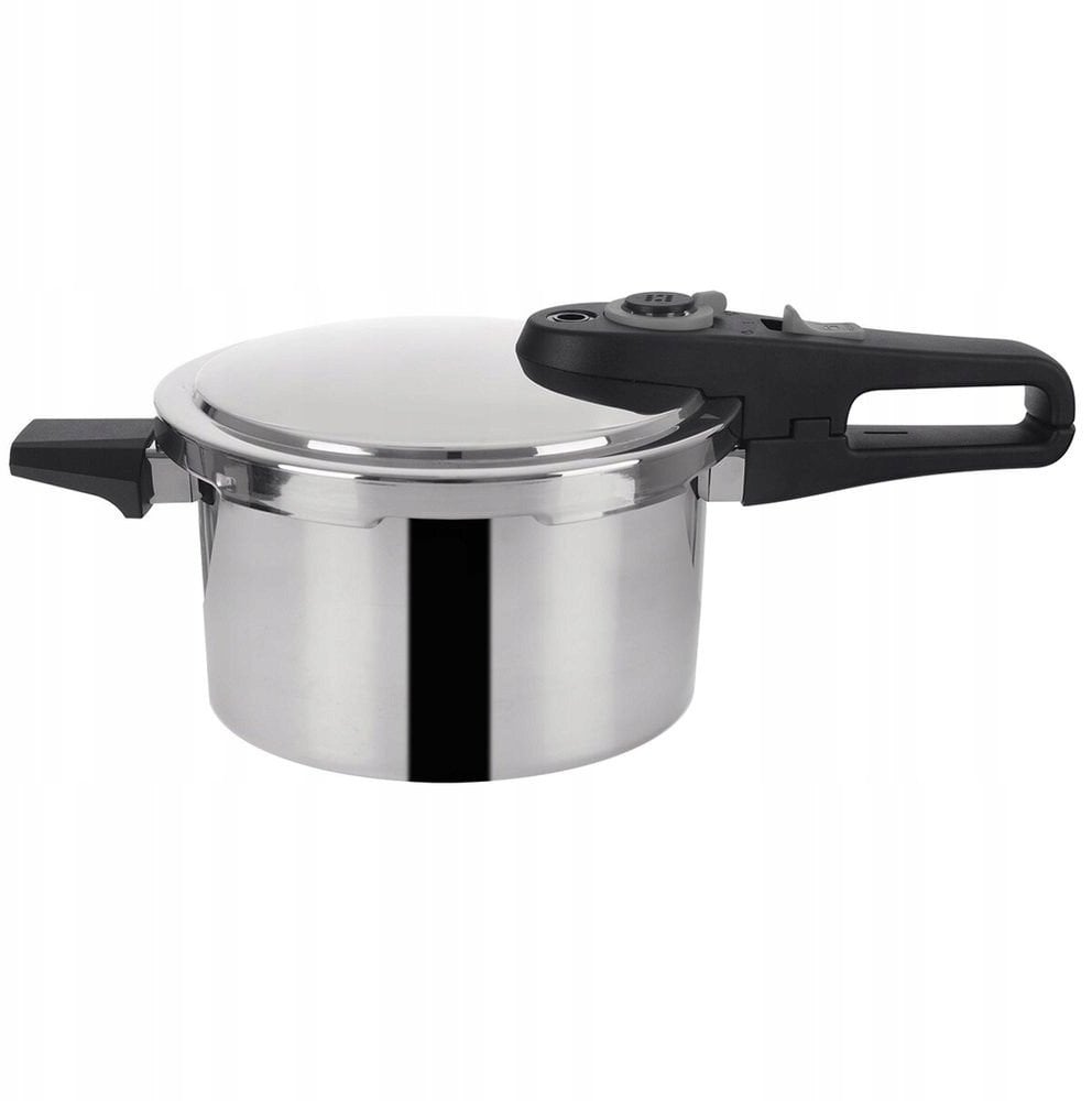 Szybkowar Ciśnieniowy Stalowy 4 L ORION WIND Indukcja Wygodne Zamykanie