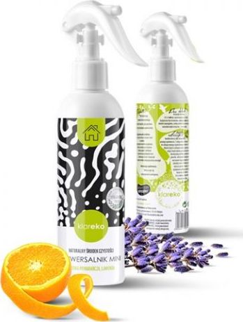 Klareko środek czystości, słodka pomarańcza, lawenda 250ml
