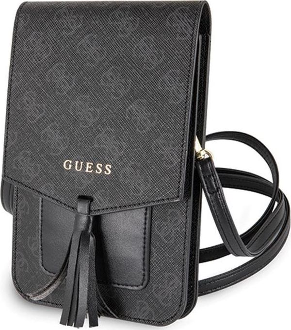 Guess 4G Uptown Wallet Phone Bag torba na smartfona (czarny)