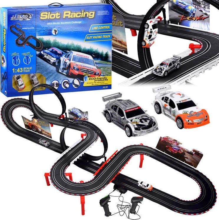 Jokomisiada Extra długi wyścigowy tor samochodowy 912cm RC0584