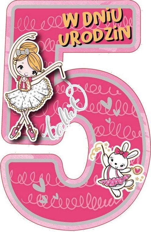 ARMIN KARNET GM 5 URODZINY DZIEWCZYNKA