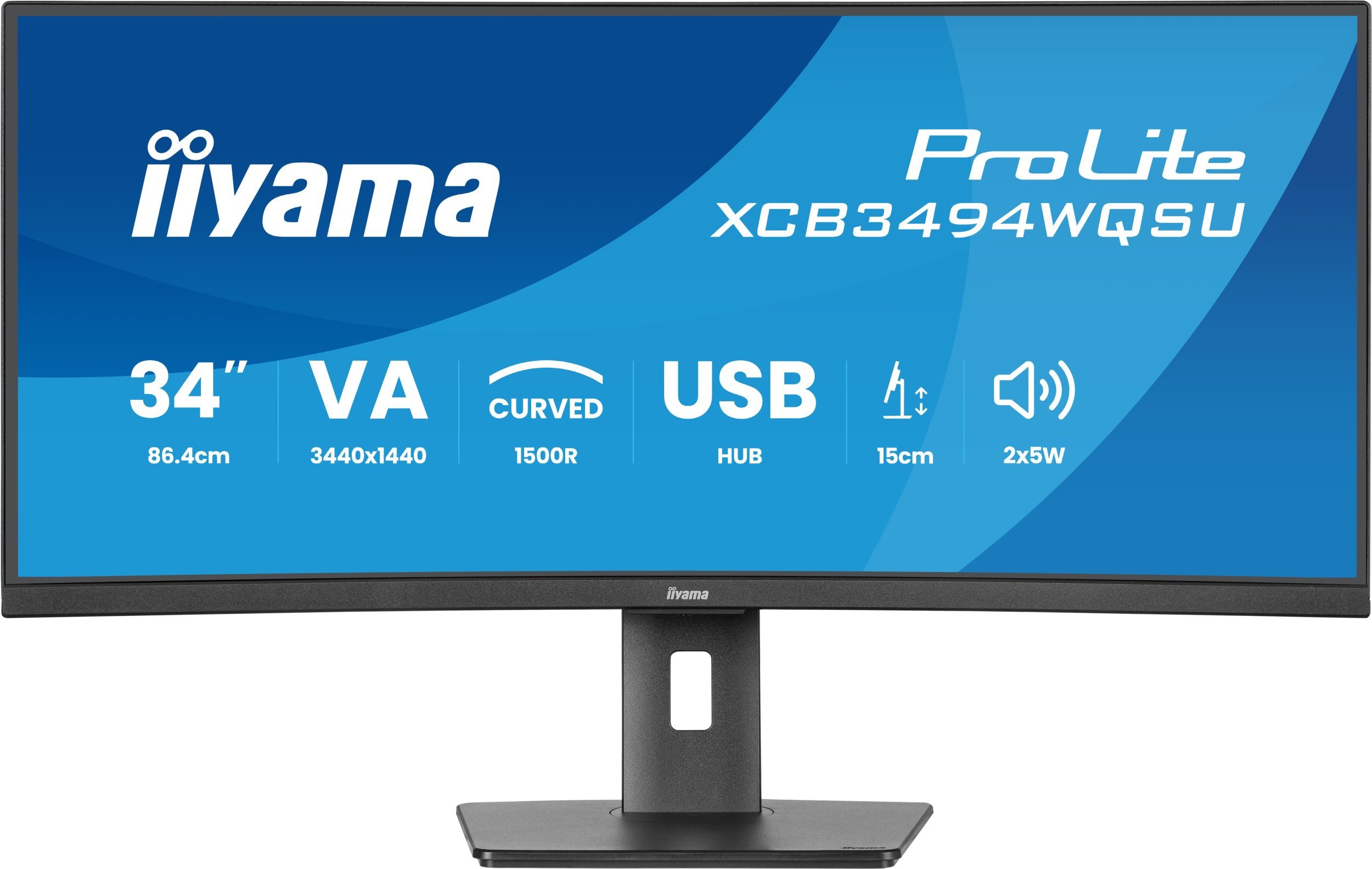 Monitor iiyama ProLite XCB3494WQSU-B1