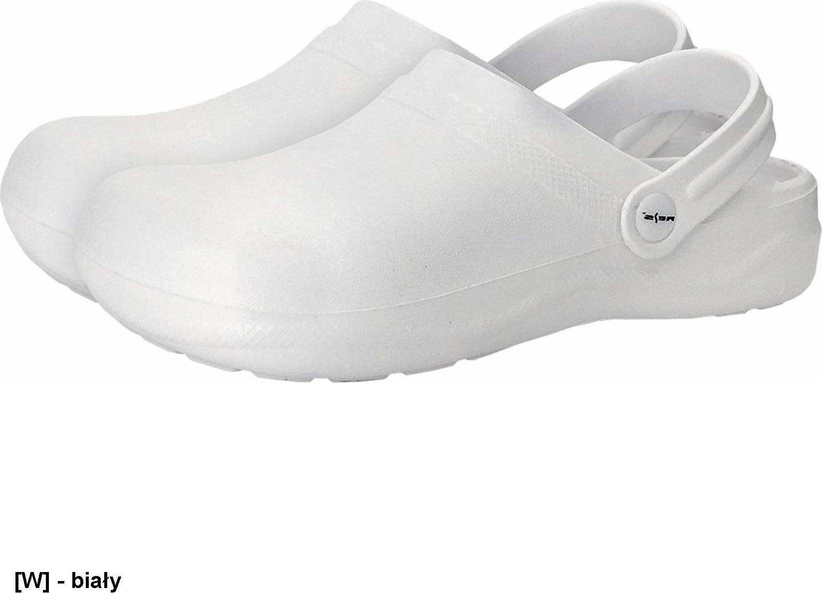 R.E.I.S. BCLAB - klapki wykonane z tworzywa EVA (pianka) - biały 42