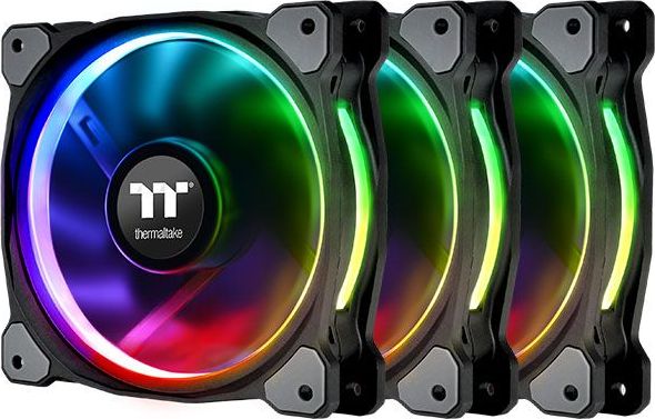 Wentylator Thermaltake Riing Plus 12 LED RGB 3-pack + Hub (CL-F053-PL12SW-A)