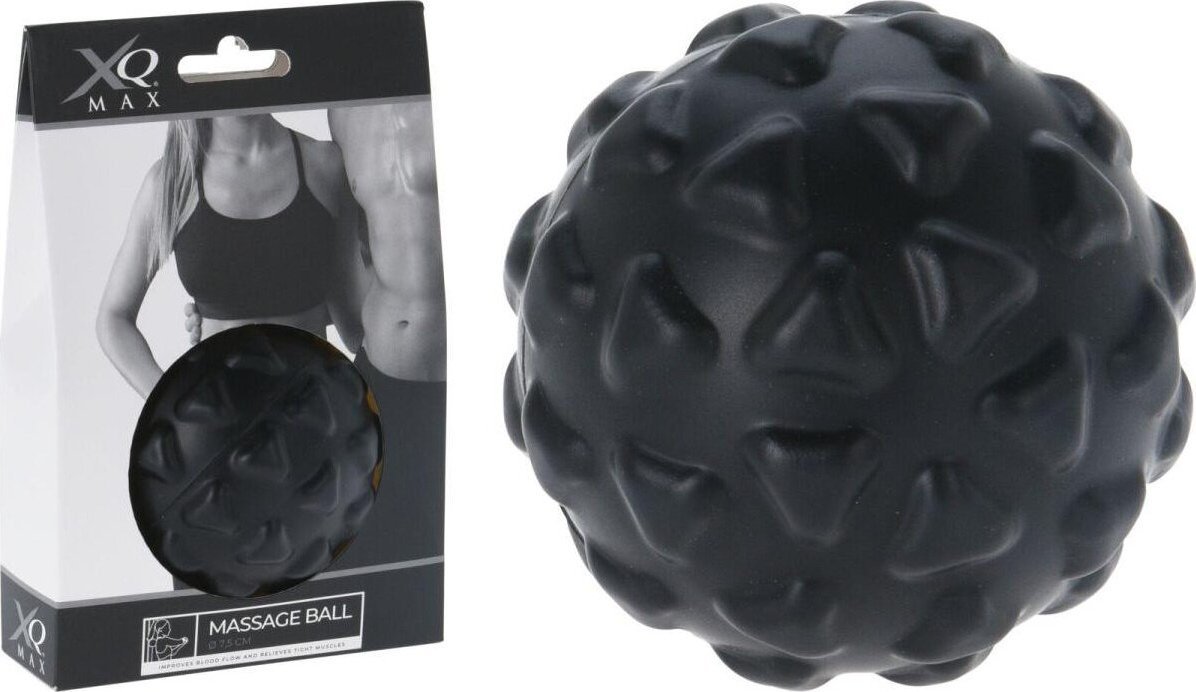 Koopman Piłka do ćwiczeń masażu rehabilitacji 7,5cm Xqmax czarna