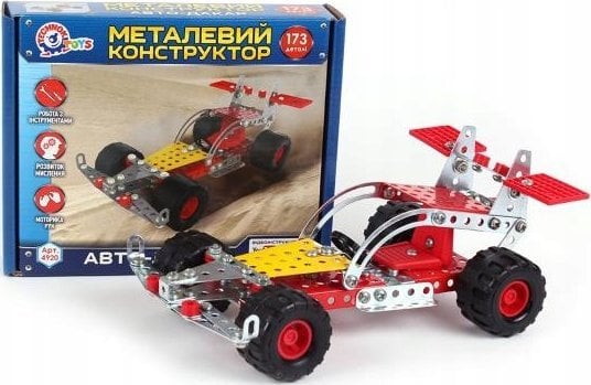 Technok Klocki konstrukcyjne metalowe Auto-Dakar 173 el 4920 TechnoK p10