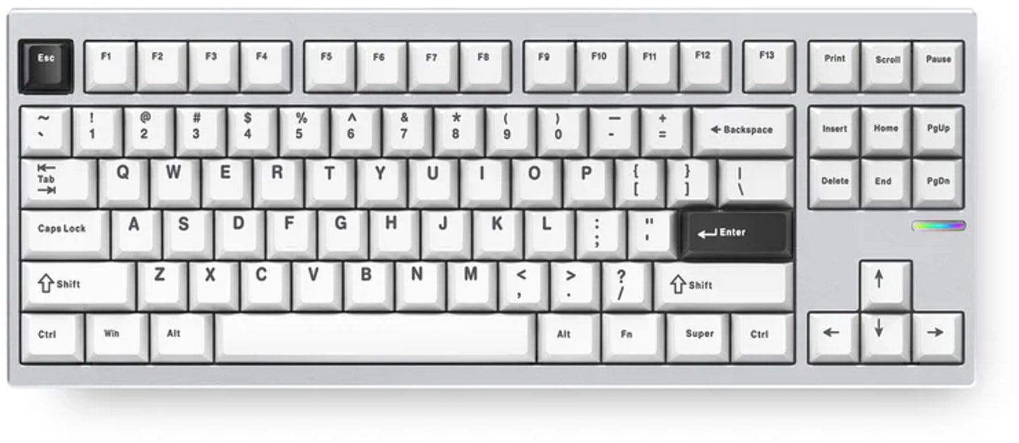 Klawiatura MCHOSE GX87 Max Matcha Latte v2 (MC-GX87-A4)