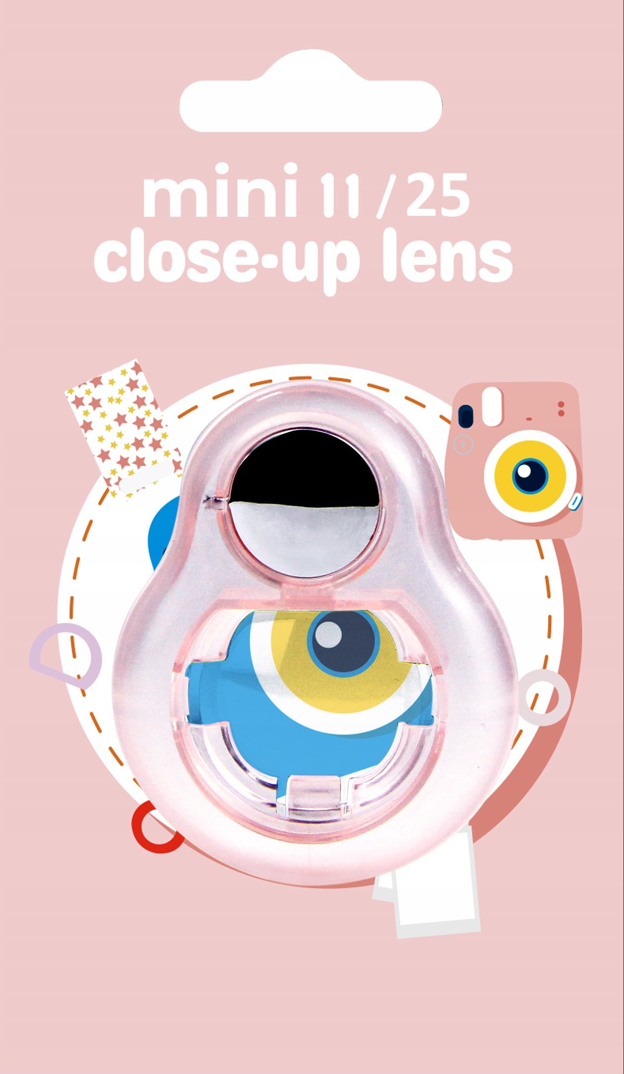 Caiul Lusterko Nasadka Do Fujifilm Instax Mini 11 RÓŻowe