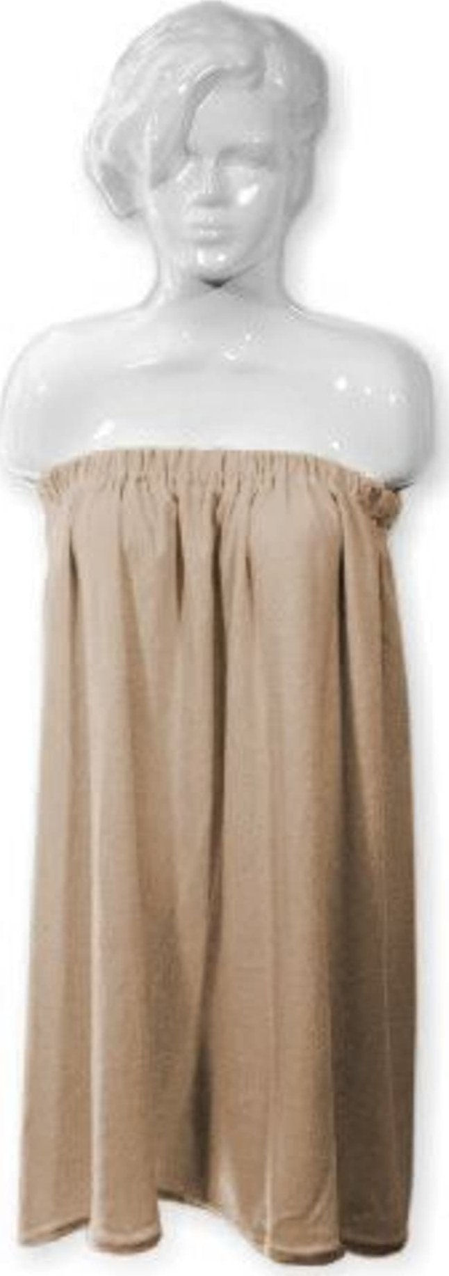 Activeshop Peleryna frotte beżowa nr 25