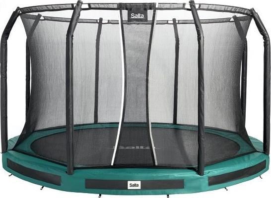 Trampolina ogrodowa Salta Premium Ground Combo z siatką wewnętrzną 8 FT 251 cm