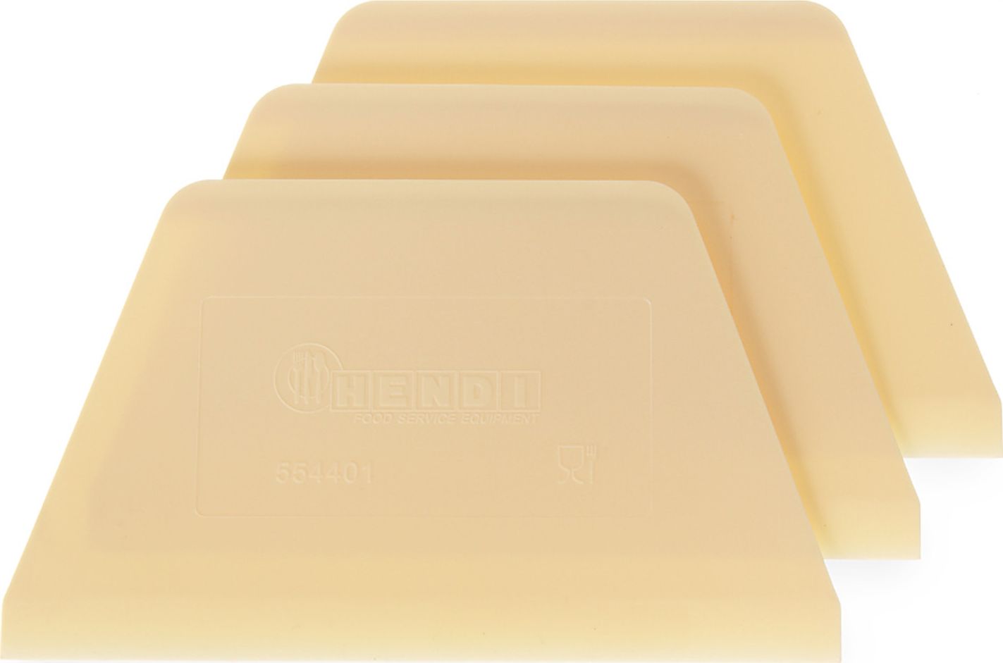 Hendi Skrobka cukiernicza trapezowa do porcjowania ciasta ZESTAW 3szt. - Hendi 554432 Skrobka cukiernicza trapezowa do porcjowania ciasta ZESTAW 3szt.