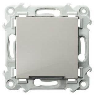 Ospel Łącznik zwierny z białym podświetleniem kaszmirowym beżowym ŁP-21ZS/m/83