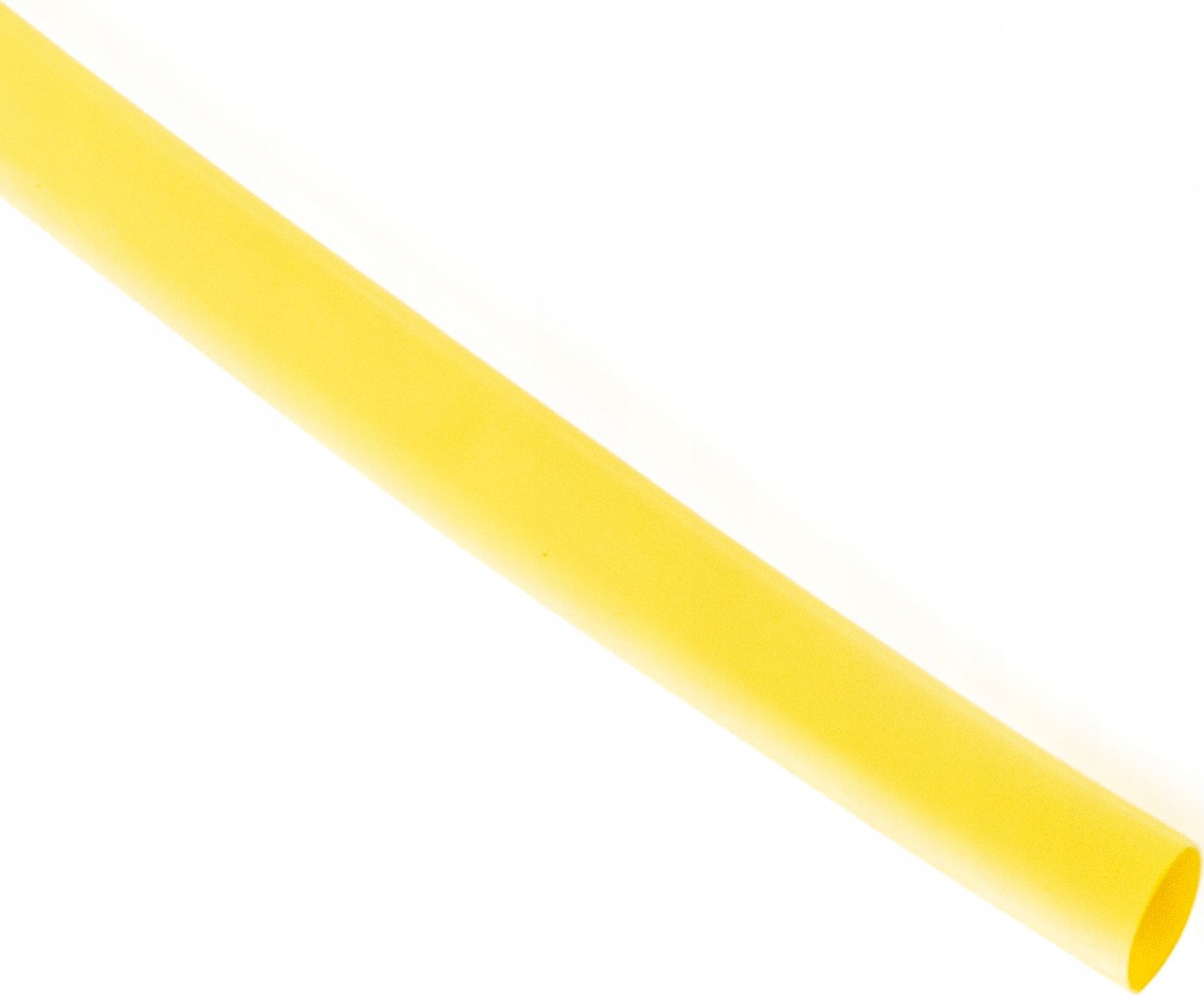 Techrebal Rurki termokurczliwe 8mm 10cm żółte 5szt.