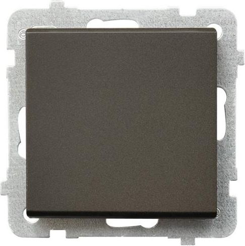 Ospel Łącznik jednobiegunowy Sonata 16AX IP20 czekoladowy metalik (ŁP-1R/m/40)