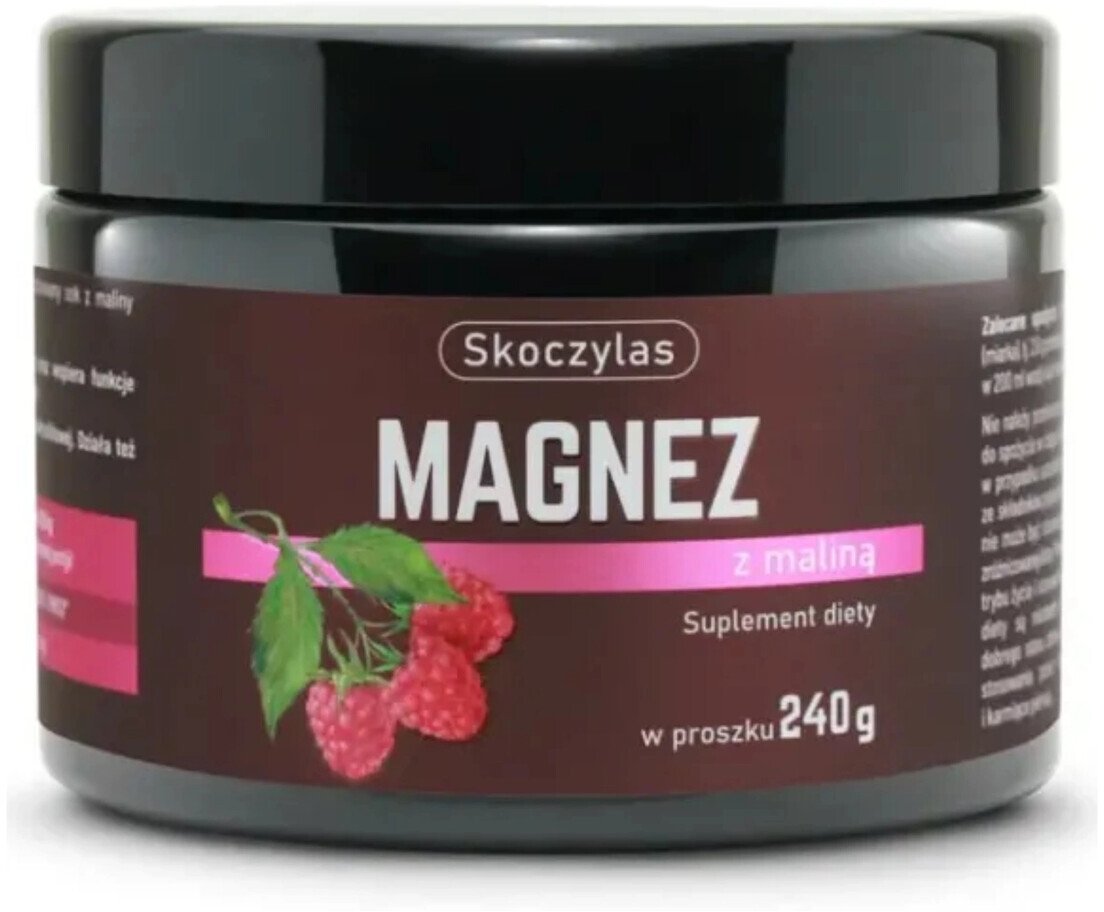Skoczylas Magnez z Maliną suplement diety 240g