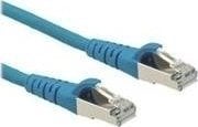 Roline ROLINE - Patch- Cable - RJ- 45 (M) to RJ- 45 (M) - 3 m - SFTP, PiMF - CAT 6a - blue (21.15.2843)