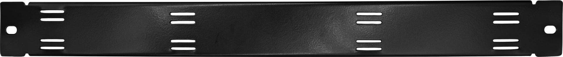 Wojtap Panel 1U do szafy Rack z uchwytami do taśmy 20 mm