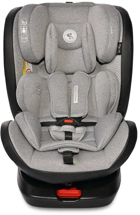 Automobilinė kėdutė Lorelli Nebula i-Size IsoFix, 0-36 kg, Grey
