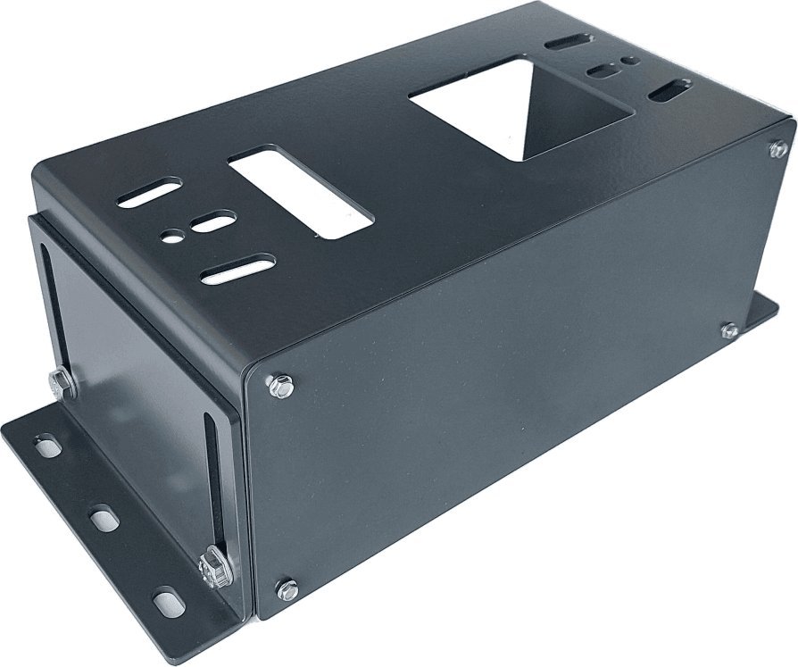 Presbet Podstawa montażowa 15,5-24cm OCYNK RAL7016 pod napędy NICE, FAAC, GENIUS, BENINCA, KEY, CAME, ROGER