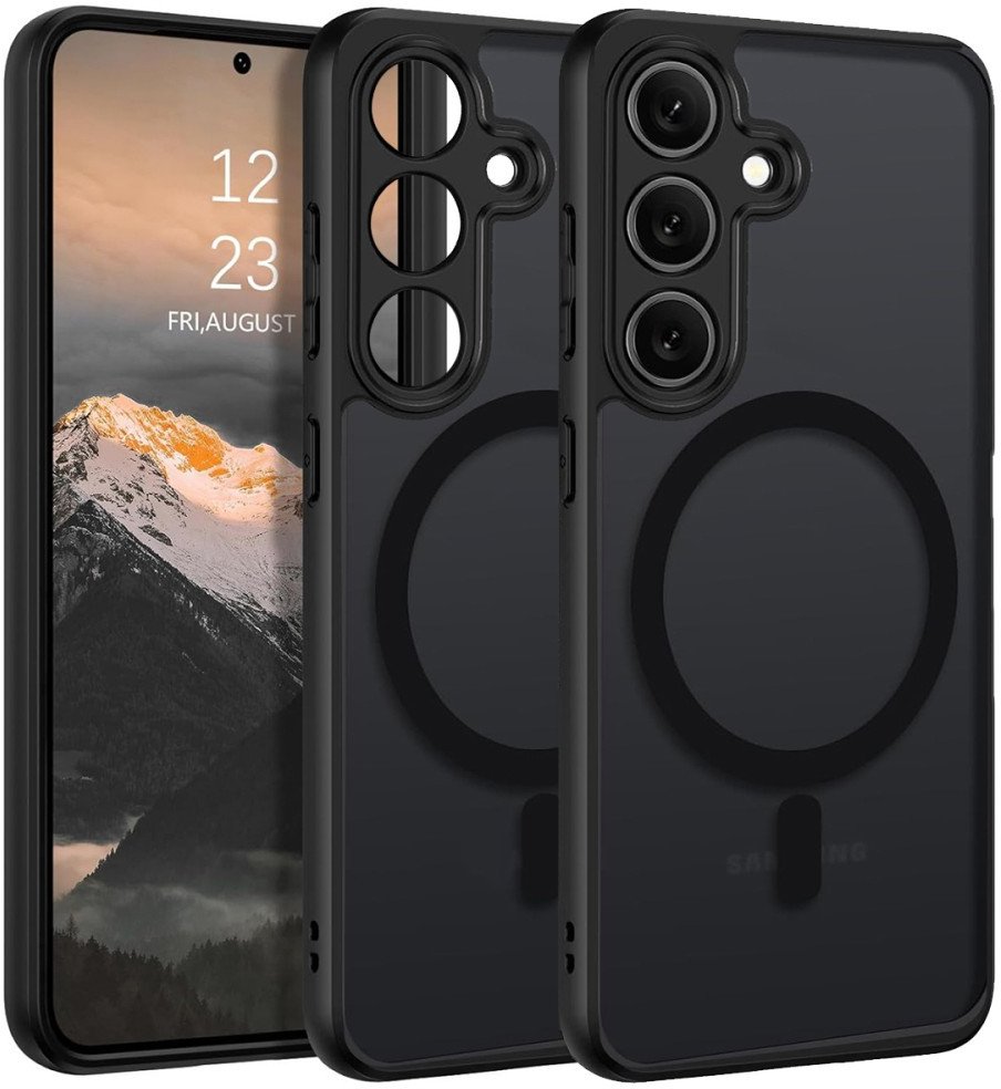 Etui Supero Magmat Magsafe do Samsung Galaxy M55, czarne