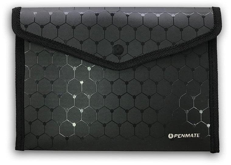 Koperta na zatrzask A5 LUX czarna