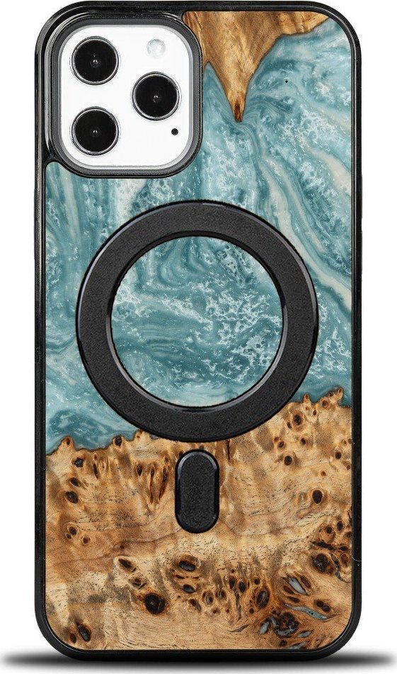 BeWood Etui Bewood Unique na iPhone 12 Pro Max - Planets - Uran z MagSafe