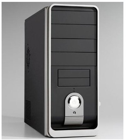 Linkworld ATX-3261-63/ USB 2.0/ HD Audio + ATX400W (8cm/silent) TC RoHS EuP 3xSATA 1xPCIE PSU