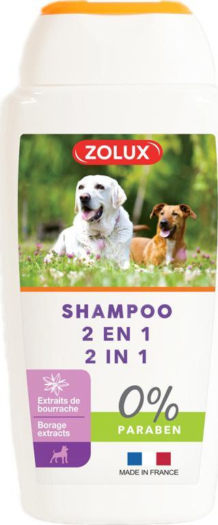 Zolux ZOLUX Szampon 2w1 250 ml