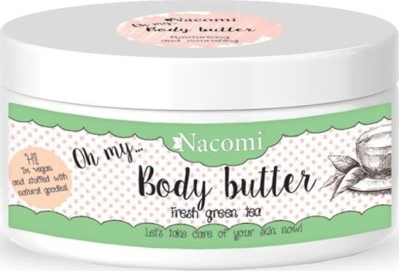Nacomi Masło shea zapachu zielona herbata 100 ml