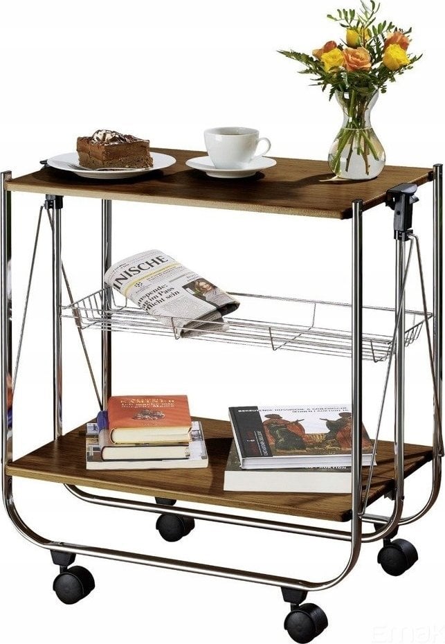 Wenko Stolik barowy na kółkach DELUXE DINETT, WENKO