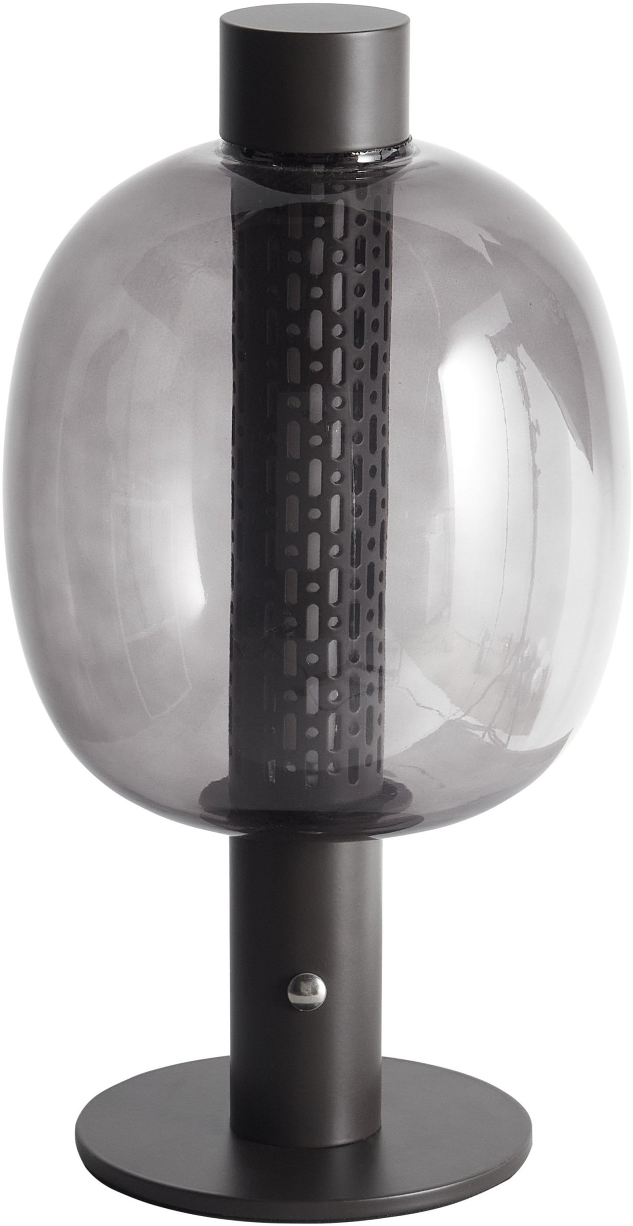 Bezprzewodowa lampa stołowa LED PULANGI Ze ściemniaczem Metal Czarny