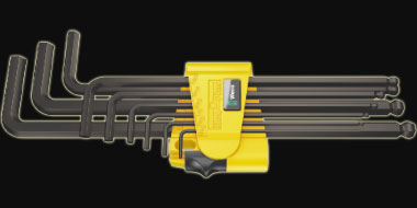 Wera Zestaw kluczy imbusowych hex typ L 5/64-3/8" z kulką 9szt. (05022171001)