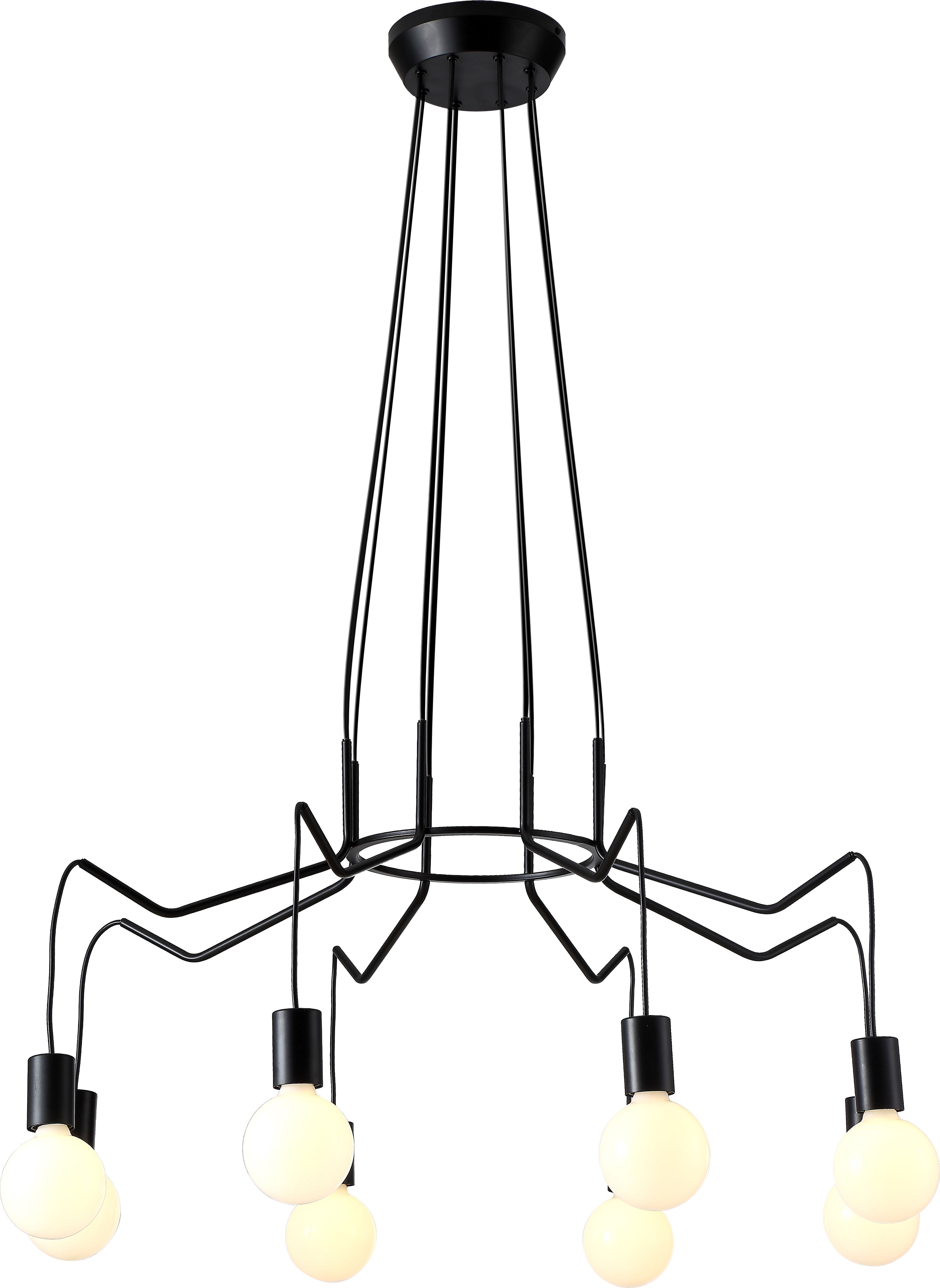 Lampa wisząca Candellux BASSO industrial minimalistyczna czarny (38-71057)