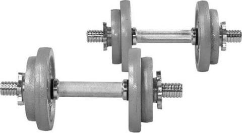 Gorilla Sports hantle żeliwne 2 x 13.5 kg