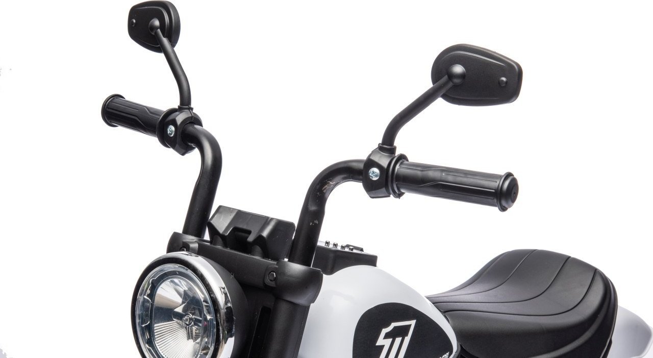 Triton Motorek dla dziecka do 4 latek Chopper FASTER Biały