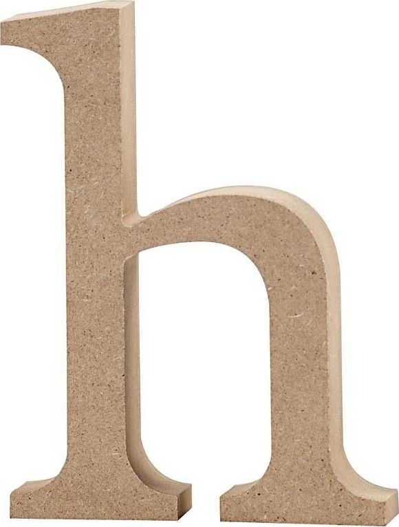 Creativ Company Litera h z MDF H: 13 cm