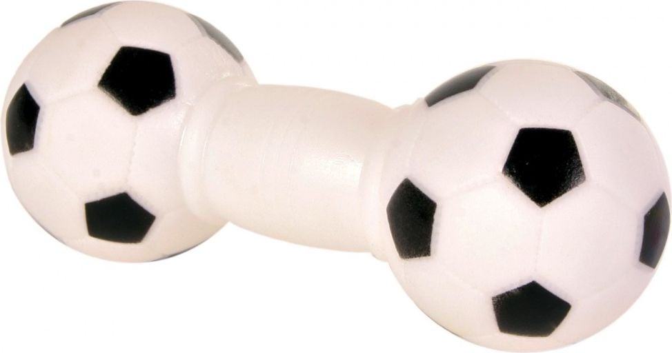 Trixie HANTEL FOOTBALL VINYLOWY 14cm