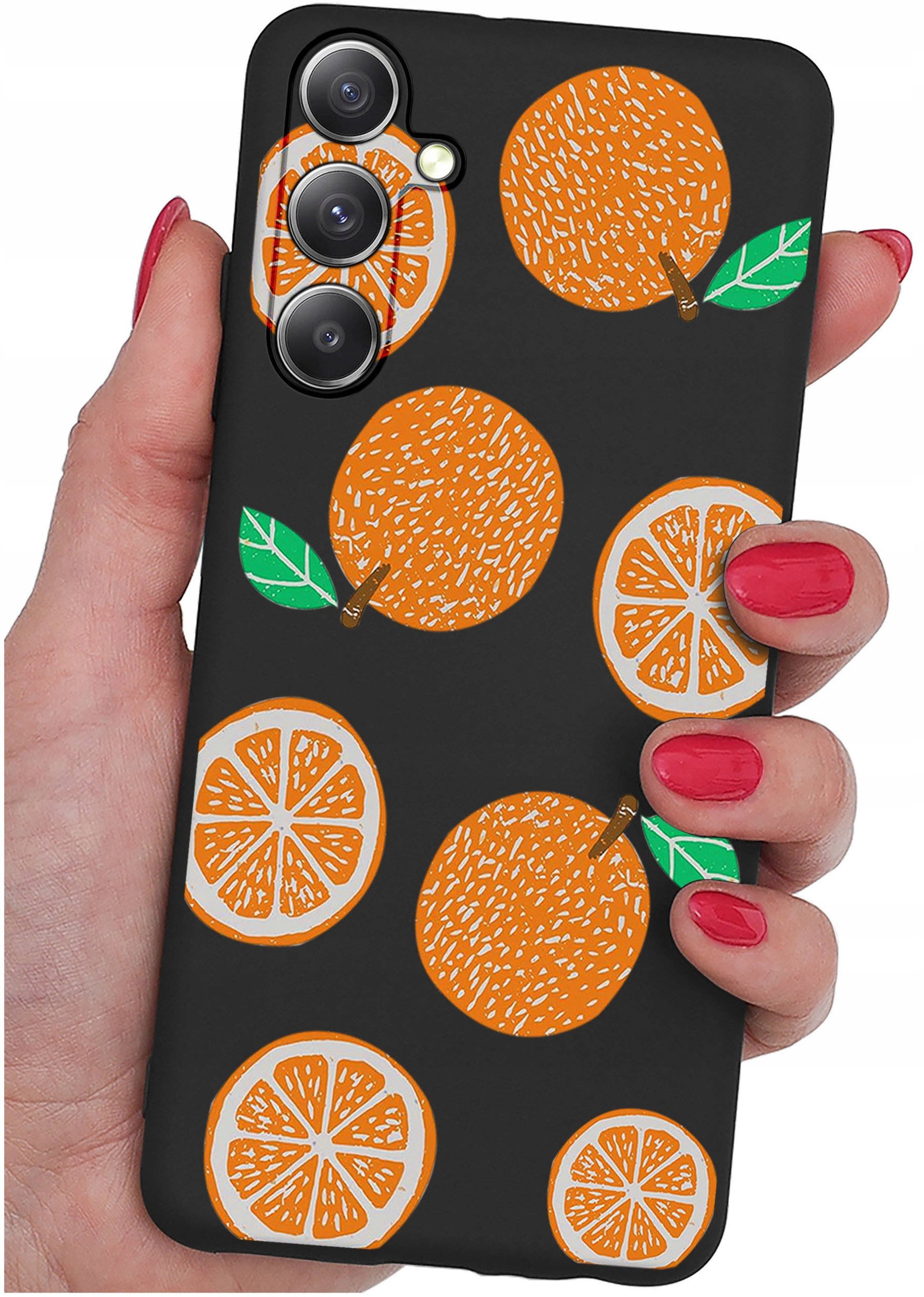 Etui do Samsung Galaxy M55 5G WZORY |SILIKONOWE MATT CASE + SZKŁO 9H