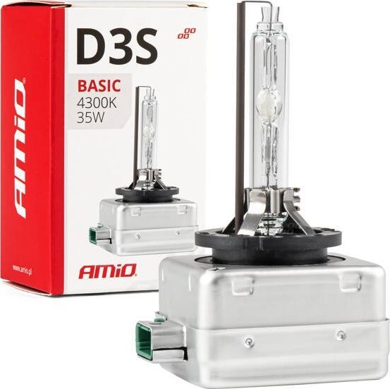 AMiO Żarówka ksenonowa żarnik xenon D3S 35W 4300K AMiO BASIC AMIO-02947