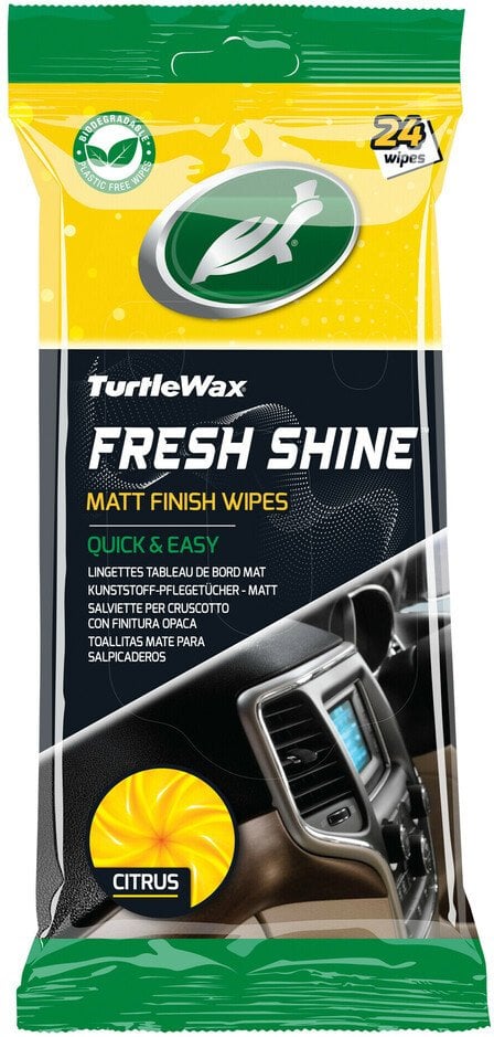 WIPES TW FOR DASHBOARD MATTE 24PCS