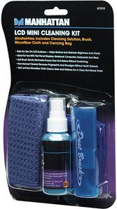 Manhattan Zestaw czyszczący do ekranów LCD (płyn + czyścik + ściereczka) (421010)