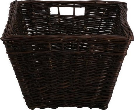 WickerPL Duży kosz na zabawki z wikliny pojemny kosz wiklinowy na drewno 54x43 H28 cm