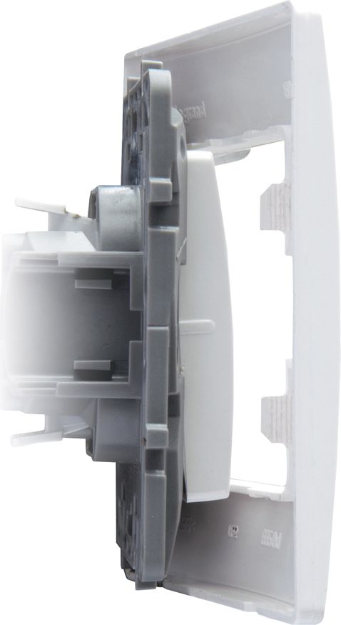 Legrand Ramka pojedyncza Niloe biała (665001)