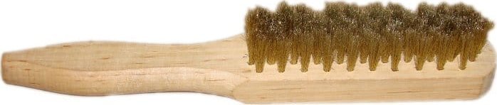 SZCZOTEX Szczotka Szczotex DRUCIANA MOSIĘŻNA RĘCZNA 5-RZĘDOWA