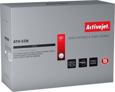 Toner Activejet Toner Activejet ATH-55N (HP 55A/Canon CRG-724 CE255A) supreme 6000str. czarny