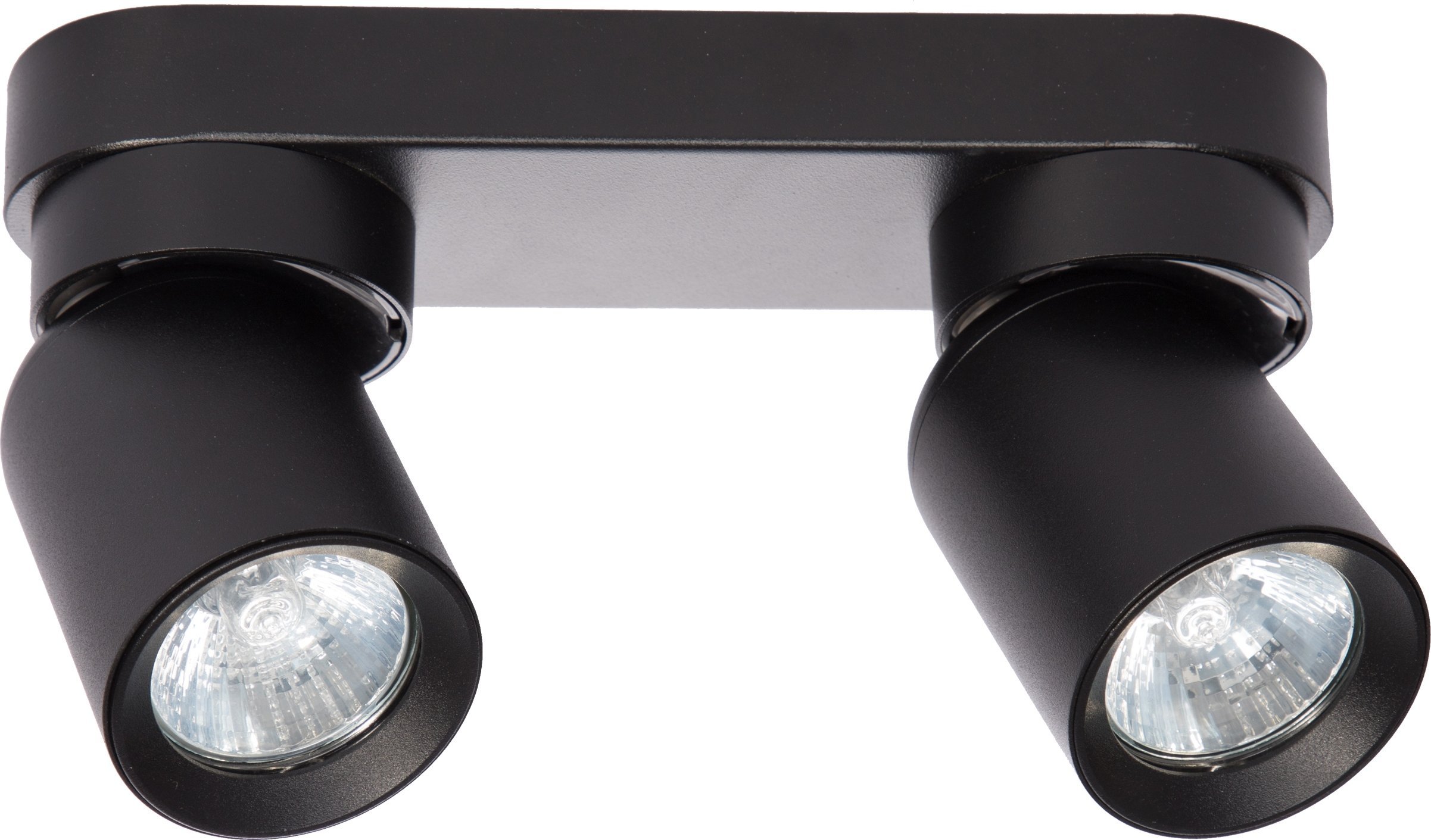 Lampa sufitowa LVT LVT Timo 1727 listwa plafon lampa sufitowa 2x35W GU10 czarny